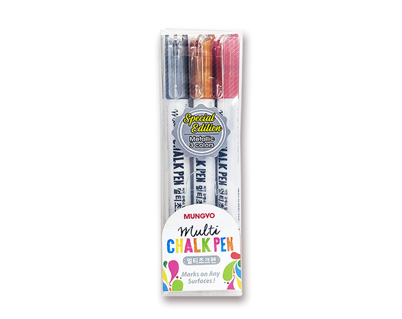 Multi Chalk Pen Metallic 3 colors