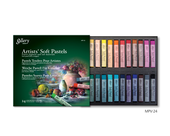 Professional soft pastel, Item no.MPV24, Product image of Pastels offers, MUNGYO