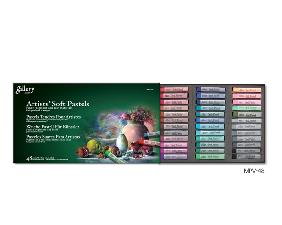 Professional soft pastel, Item no.MPV48, Product image of Pastels offers, MUNGYO